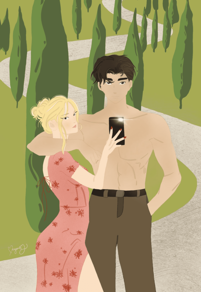 Personnages de Jasmine et Andréa du livre un été pour te retrouver de Morgane Moncomble