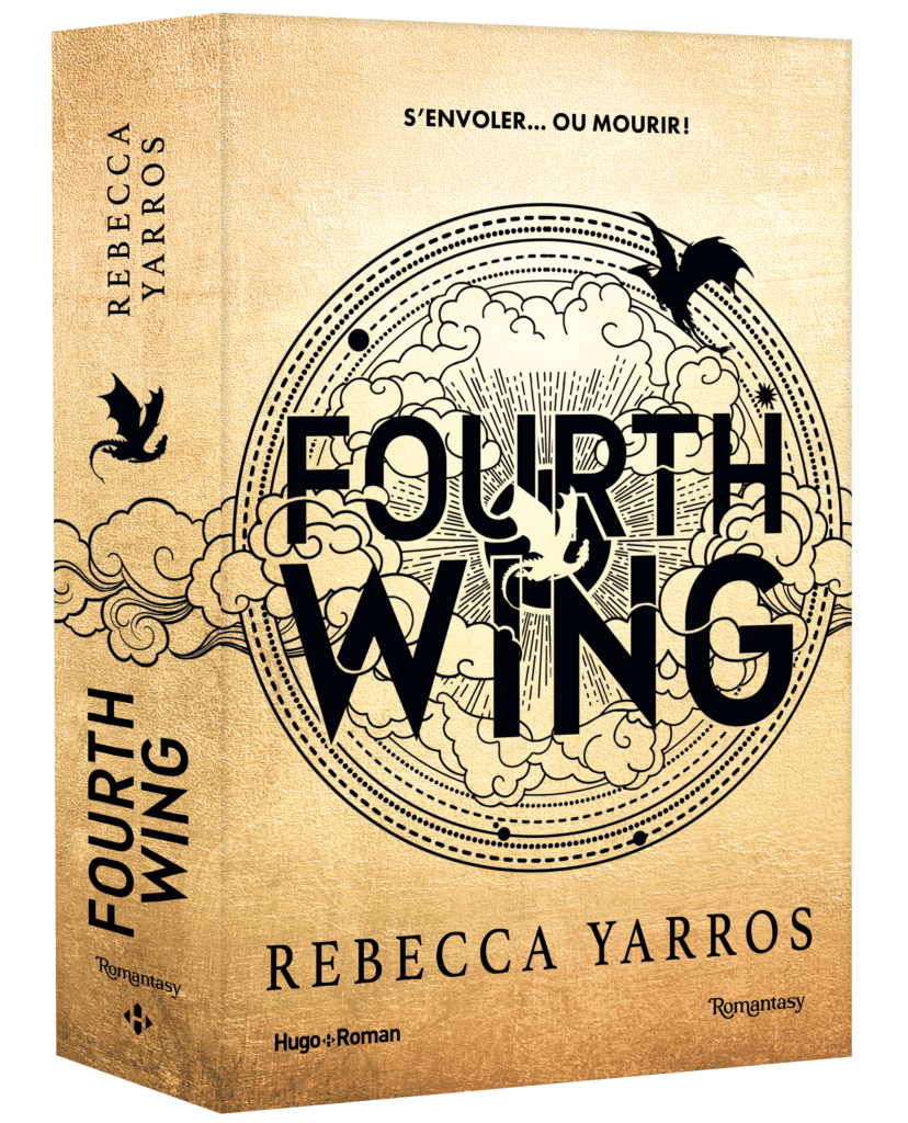 Fourth Wing format broche