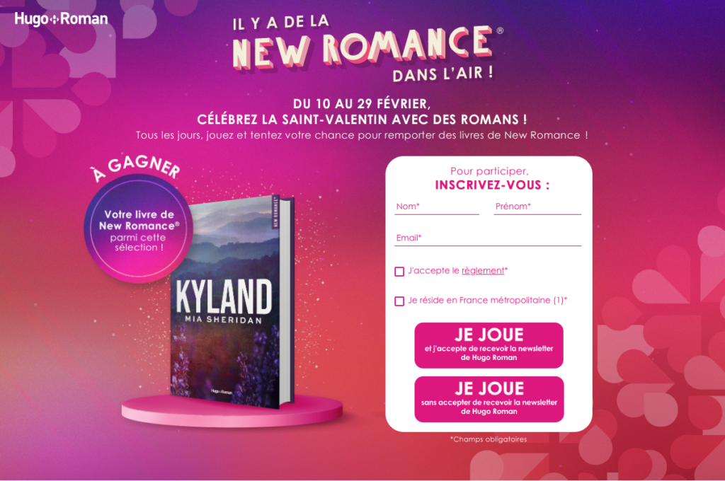 jeu de la Saint-Valentin 