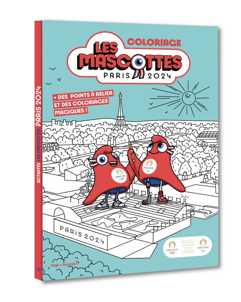 Cahier de coloriage JO 2024