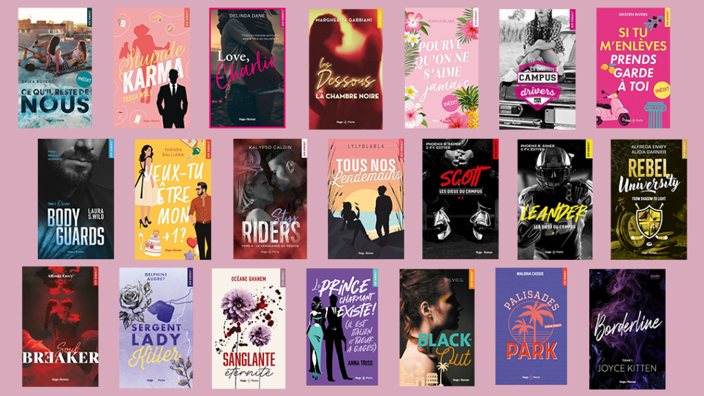 Hugo New Romance au salon du livre
