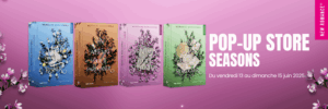 Pop up store Seasons Morgane Moncomble du 13 au 15 juin 2025