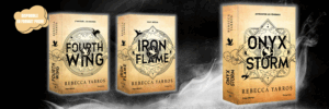 Le retour de l'autrice Rebecca Yarros : Onyx Storm