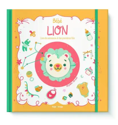 Bébé Lion – Livre de naissance et des premières fois