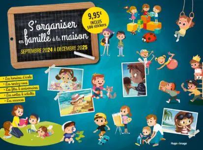 Calendrier s’organiser en famille 2024-2025