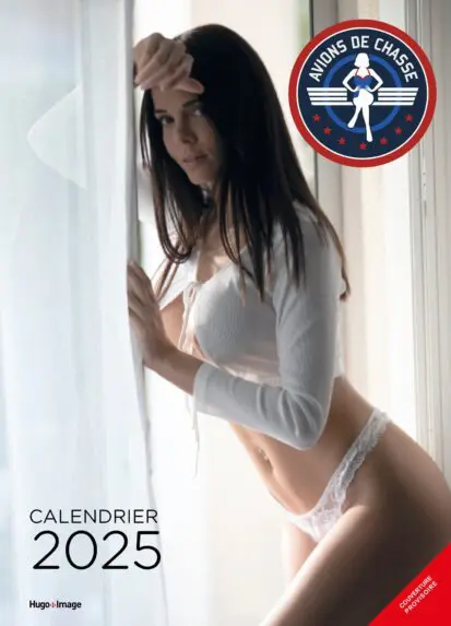 Calendrier mural avions de chasse 2025