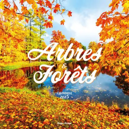 Calendrier mural arbres et forêts 2025