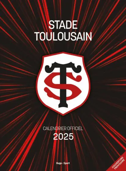 Calendrier mural Stade Toulousain 2025