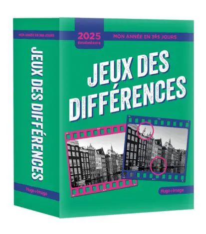 Mon année en 365 jours – 2026 – Jeux des différences