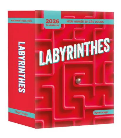 Mon année en 365 jours – 2026 – Labyrinthes