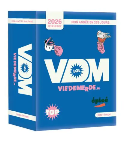 Mon année en 365 jours – 2026 – VDM Vie de merde