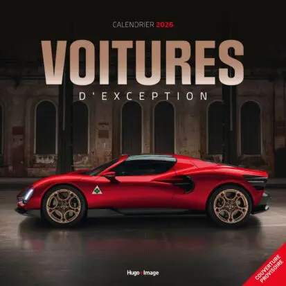 Calendrier mural Voitures d’exception 2026