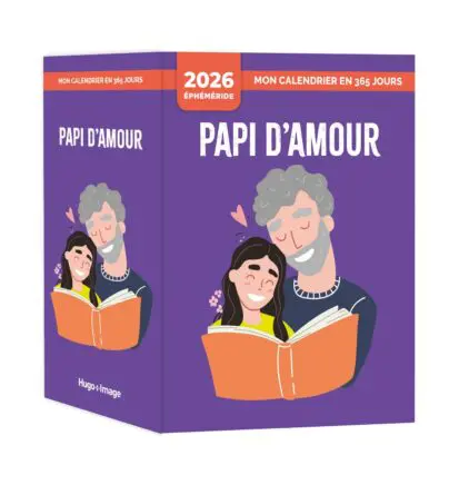 Mon calendrier 2026 – Papi d’amour