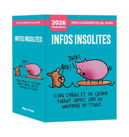 Mon calendrier 2026 – Infos insolites