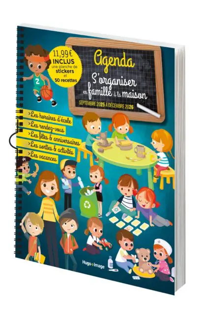 Agenda S’organiser en famille 2025-2026