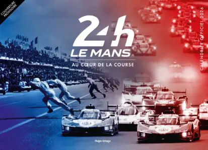Calendrier mural officiel des 24 heures du Mans 2026