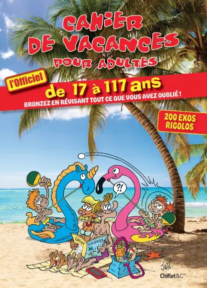 Cahier de vacances pour adultes l’officiel – 2026