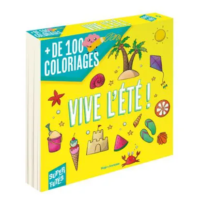 100 coloriages d’été pour les Super Futés