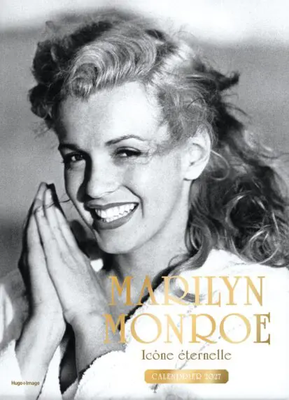 Calendrier mural Marylin Monroe 2027