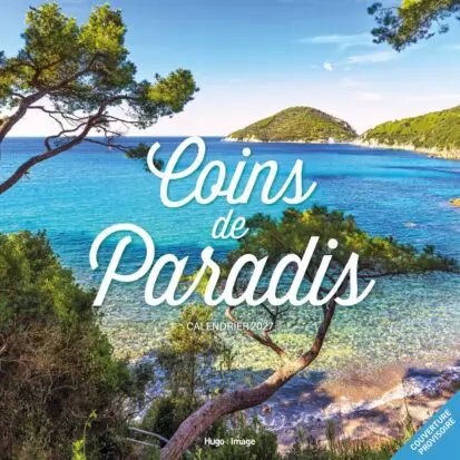Calendrier mural Coins de paradis 2027