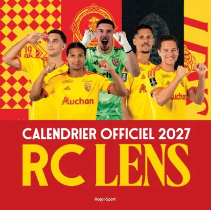 Calendrier mural RC Lens 2027