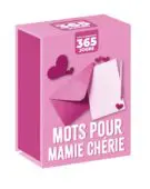Mon calendrier - Mots pour mamie chérie