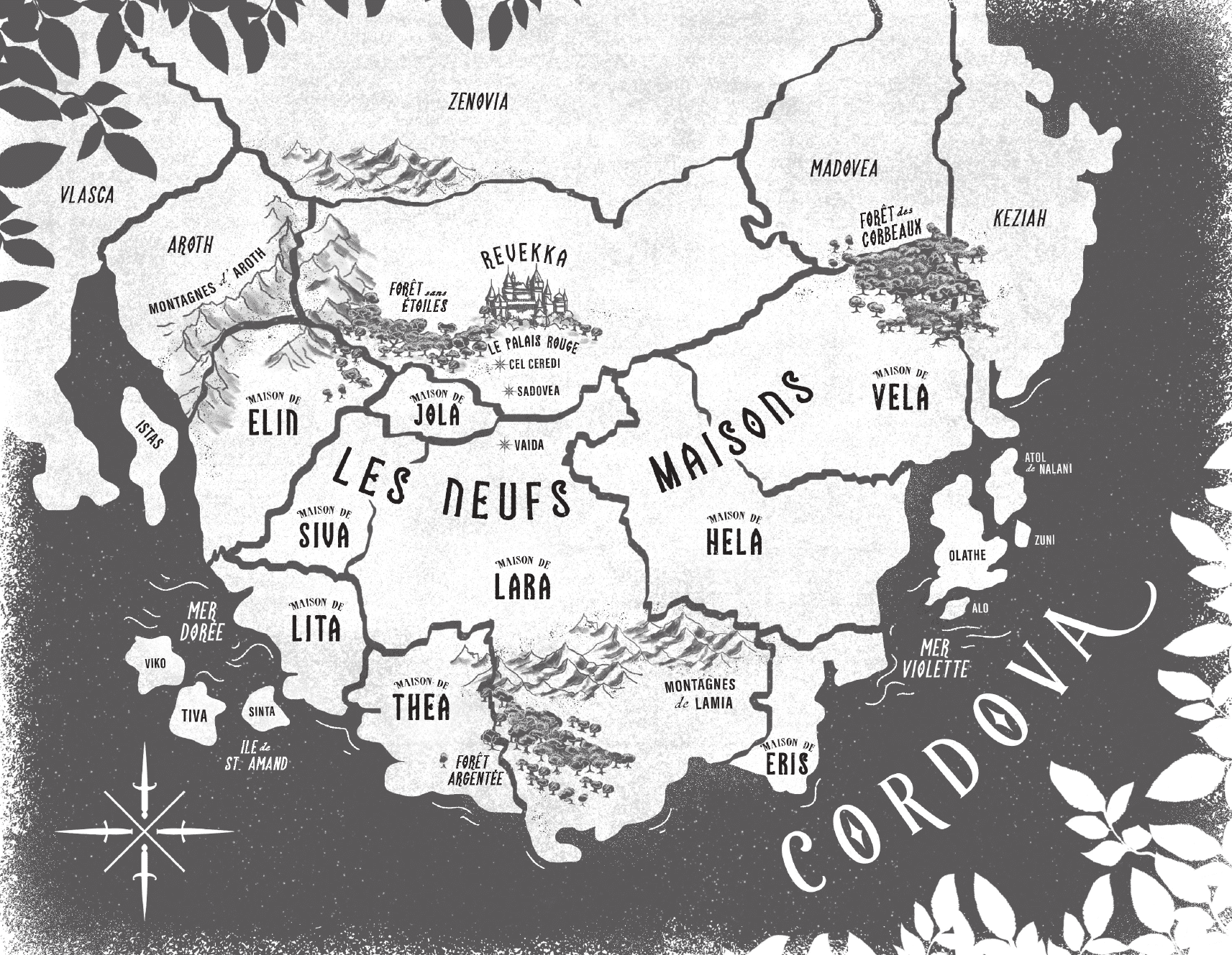 Carte de Cordova Le Roi de la guerre et du sang