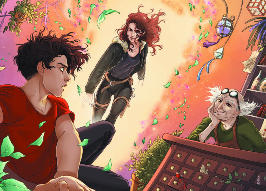 Illustration du livre Le Dernier Conte, Warren et Ariane