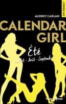 Calendar Girl Eté - Juillet/Août/Septembre