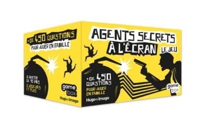 Game box Agents secrets à l’écran