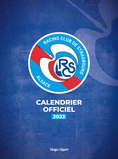 Calendrier mural RC Strasbourg 2023