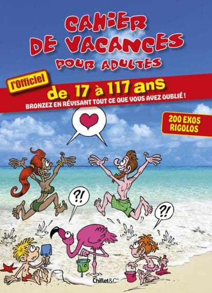 Cahier de vacances pour adultes, l’officiel 2023