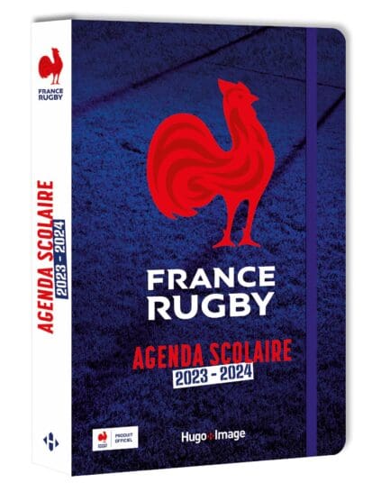 Agenda scolaire du XV de France 2023 - 2024 - Hugo Publishing