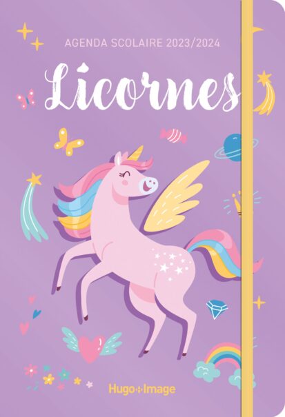 Agenda scolaire licornes 2023 – 2024