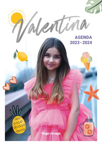 Agenda scolaire Valentina 2023 – 2024