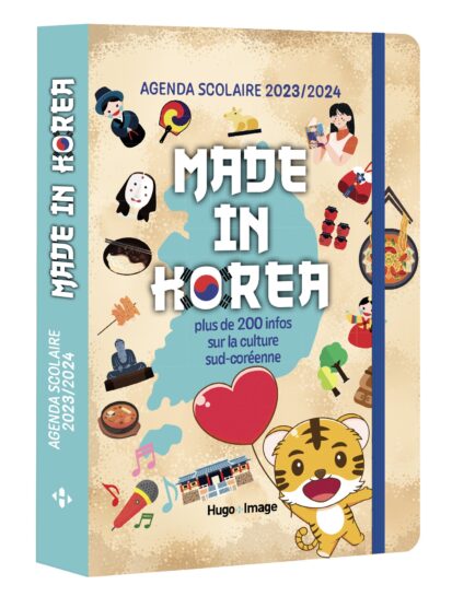 Agenda scolaire culture coréenne 2023 – 2024