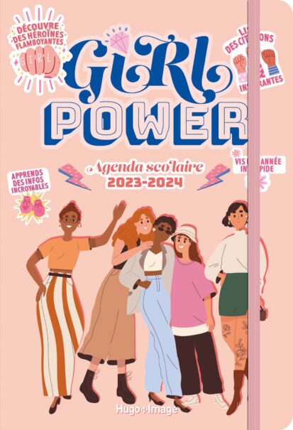 Agenda scolaire girl power 2023 – 2024