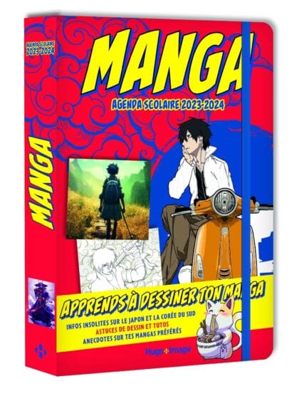 Agenda apprends à dessiner des MANGA 2023/24