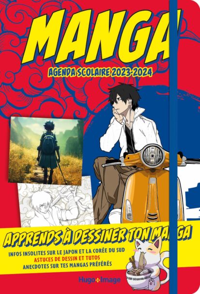 Agenda apprends à dessiner des MANGA 2023/24