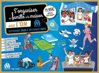 Calendrier s’organiser en famille OM 2023 – 2024