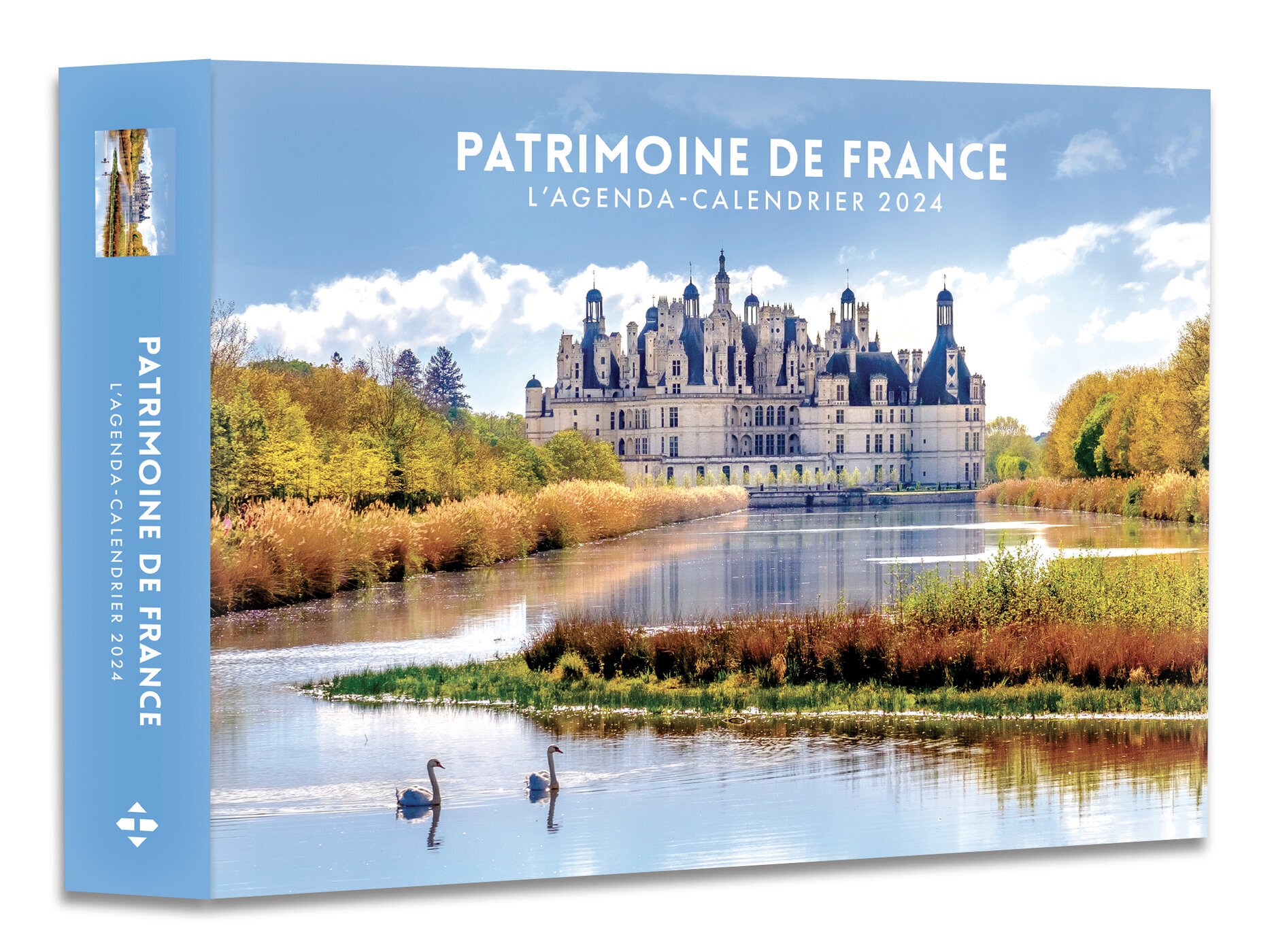 Agenda - Calendrier Patrimoine de France 2024 - Hugo Publishing