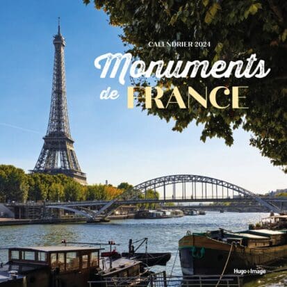 Calendrier mural monuments de France 2024