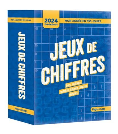 Mon année - 365 jeux de chiffres 2024 - Hugo Publishing