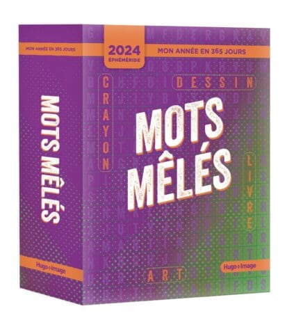 Mon année – mots mêlés ou mots cachés 2024