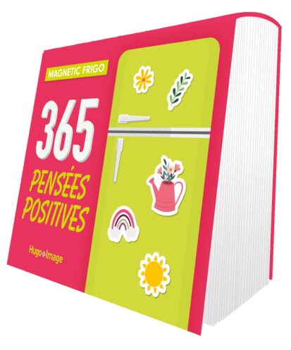 Magnétics-frigo – 365 pensées positives 2024