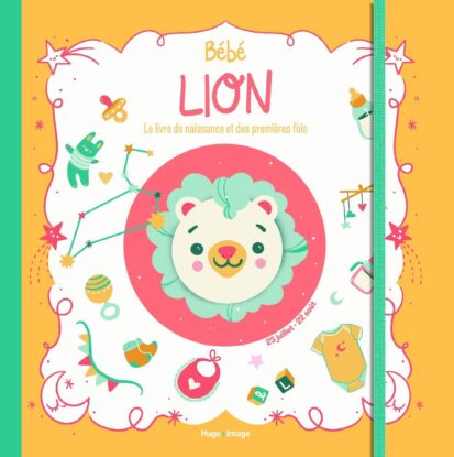 Bébé Lion – Livre de naissance et des premières fois