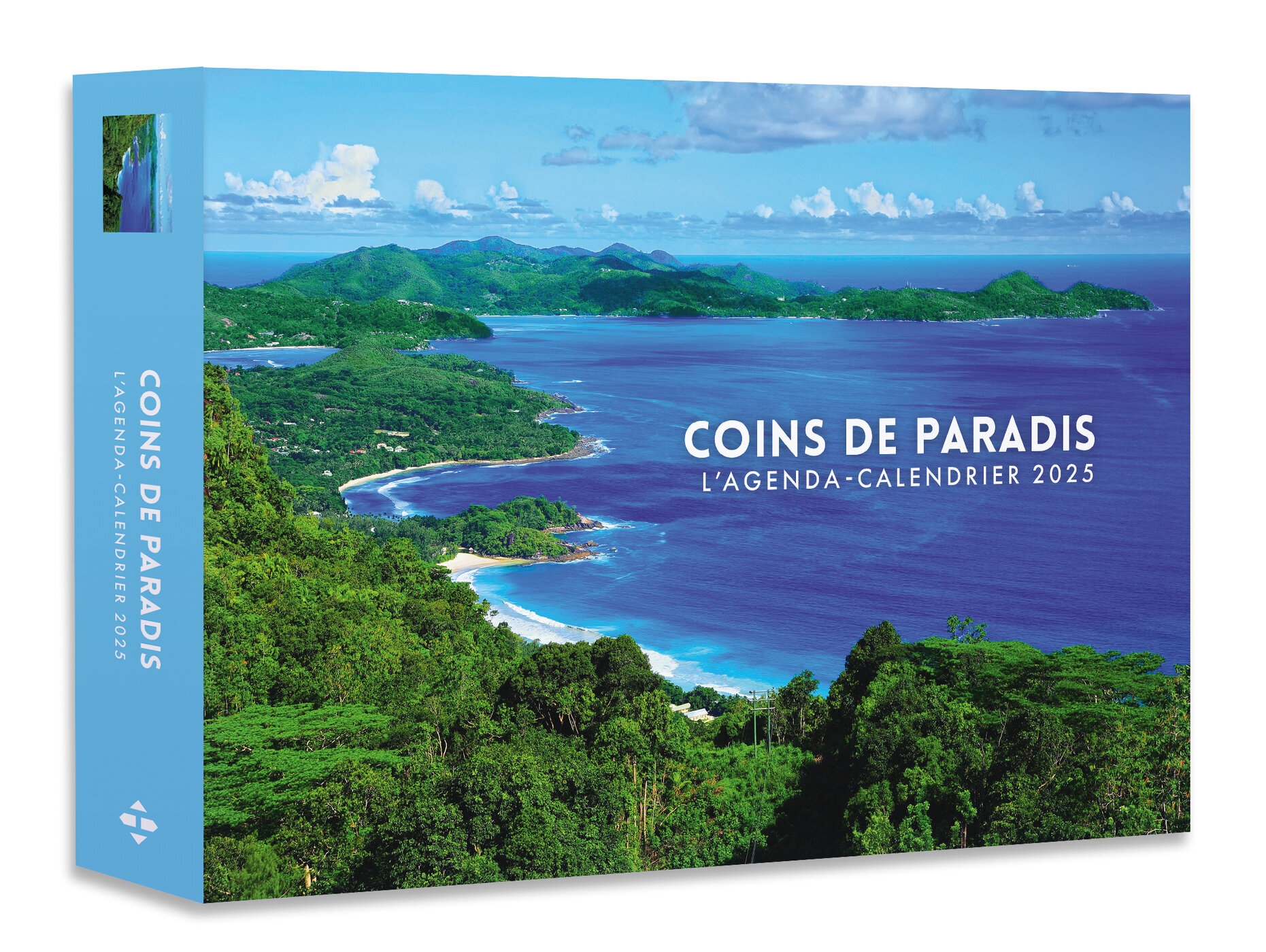 Agenda Calendrier Coins de paradis 2025 Hugo Publishing