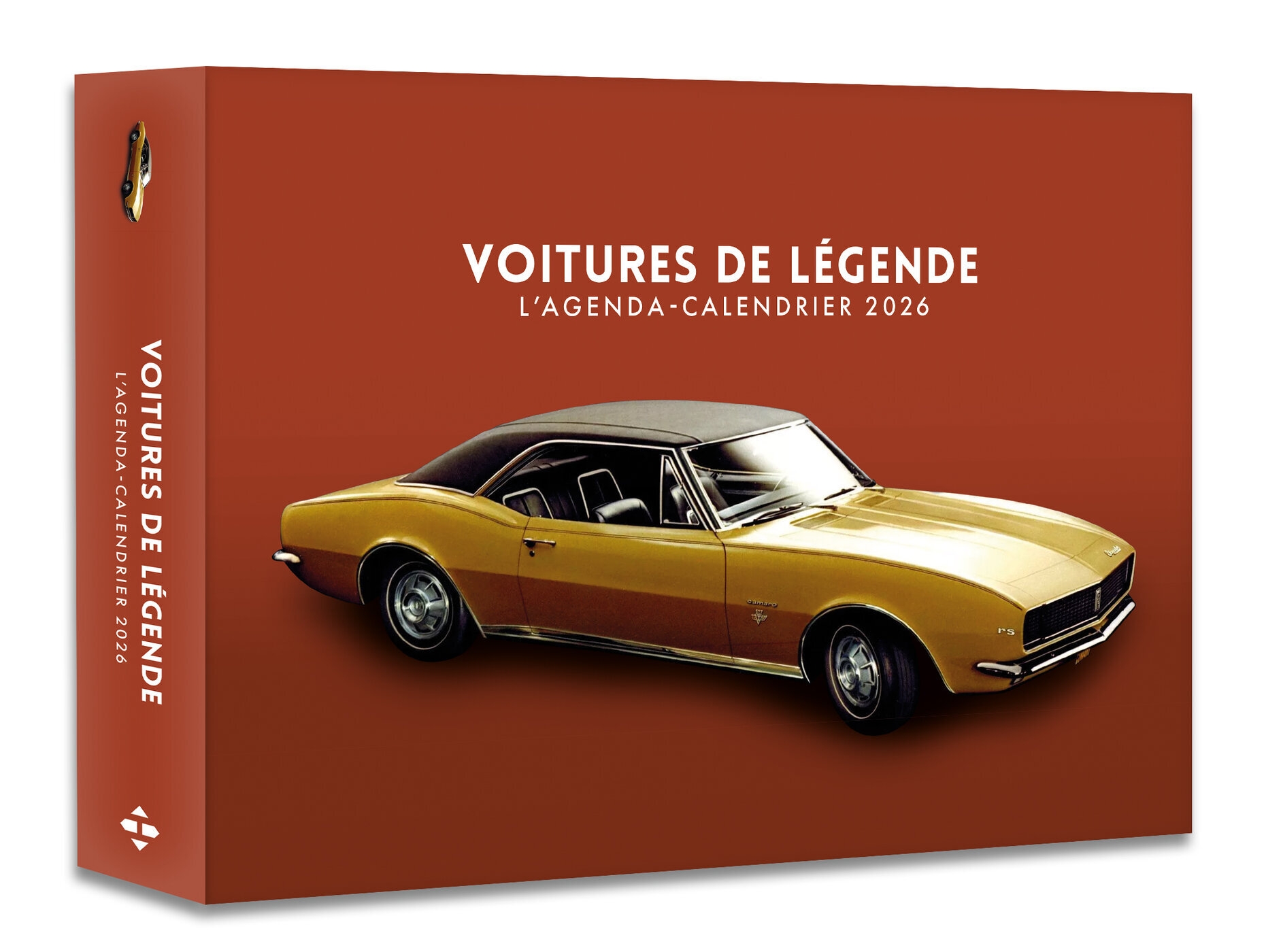 Agenda Calendrier Voitures de légende 2026 Hugo Publishing — free download