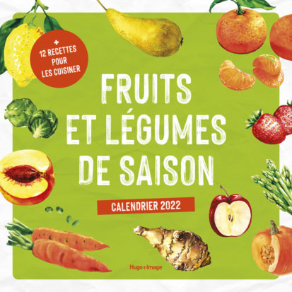Calendrier Mural Fruits et Légumes de Saison 2022