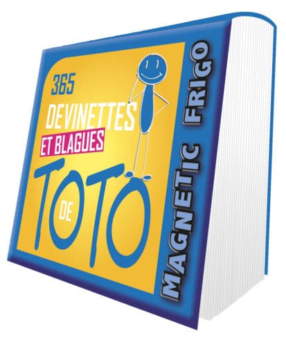 Magnetique Frigo 365 devinettes et blagues de toto